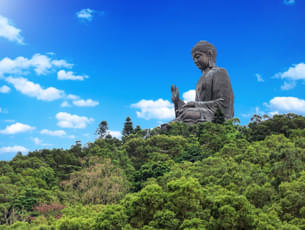 Giant Buddha, Po lin Monastery 