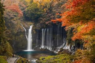Gushing Shiraito Falls