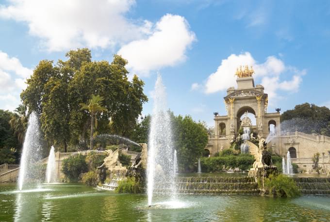 Ciutadella Park in Barcelona