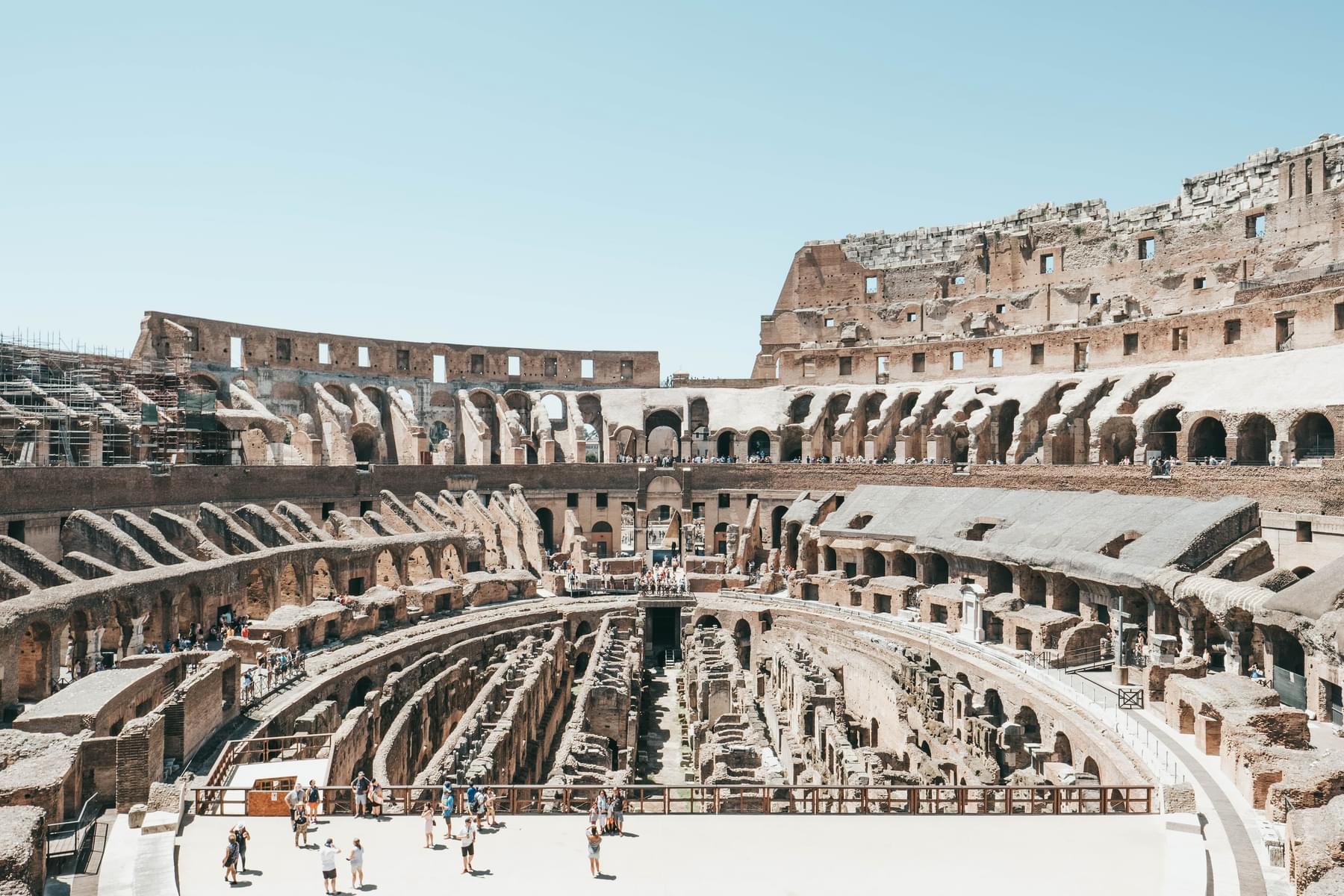 Colosseum VIP Gladiators access with Arena & Ancient Rome small group tour