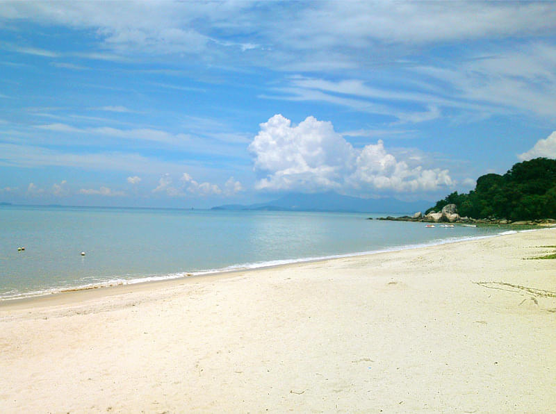 Batu Ferringhi Beach Overview