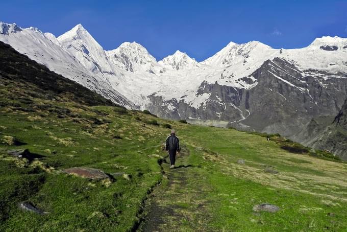 Auden's col trek