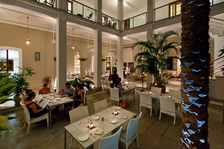 Candle Light Dinner In Pondicherry Image