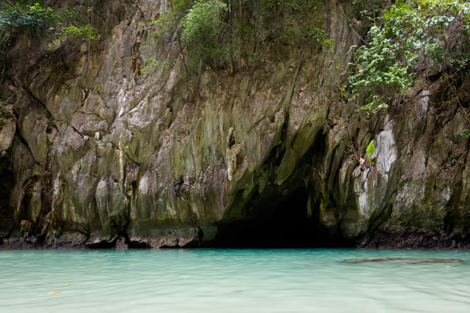 Explore the 'hidden' Emerald Cave at Koh Mook