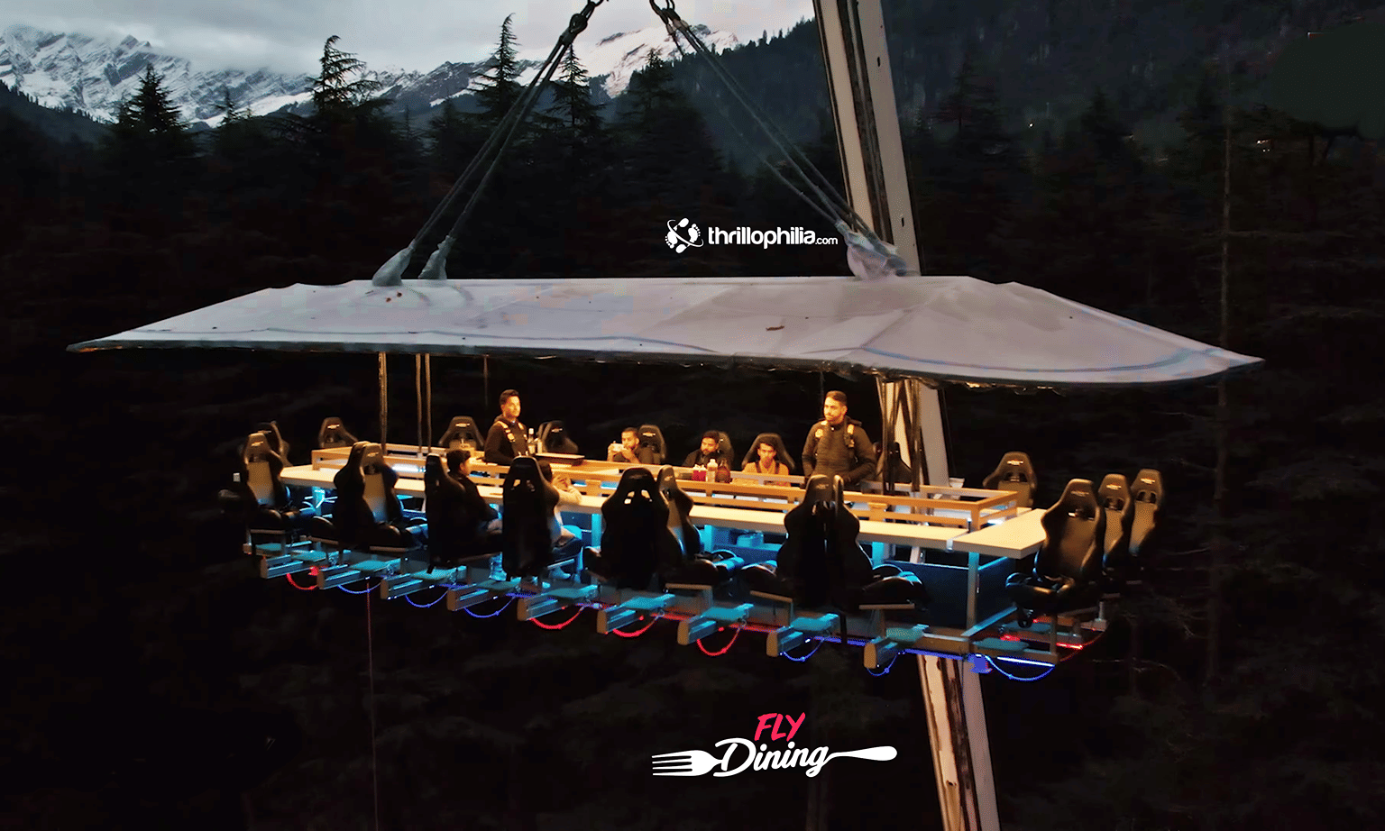 FlyDining Experience in Manali