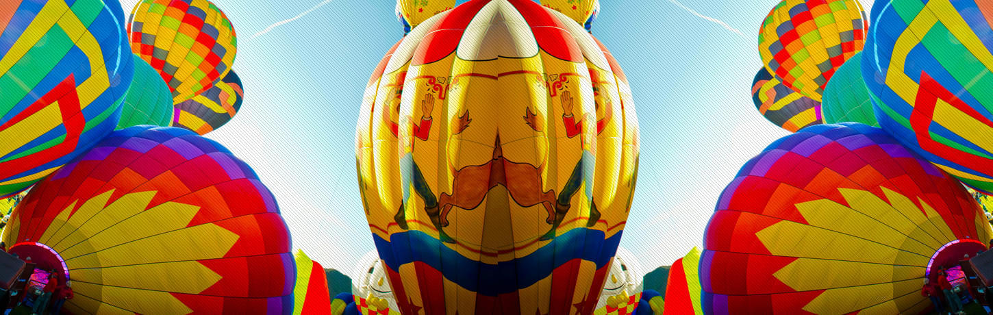 Hot Air Balloon in Pushkar