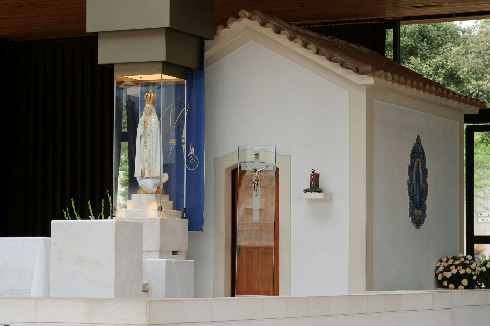 Meditate in the Chapel of the Apparitions