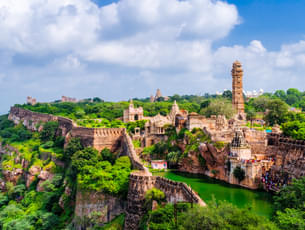 Panoramic view of Chittorgarh Fort, Chittorgarh