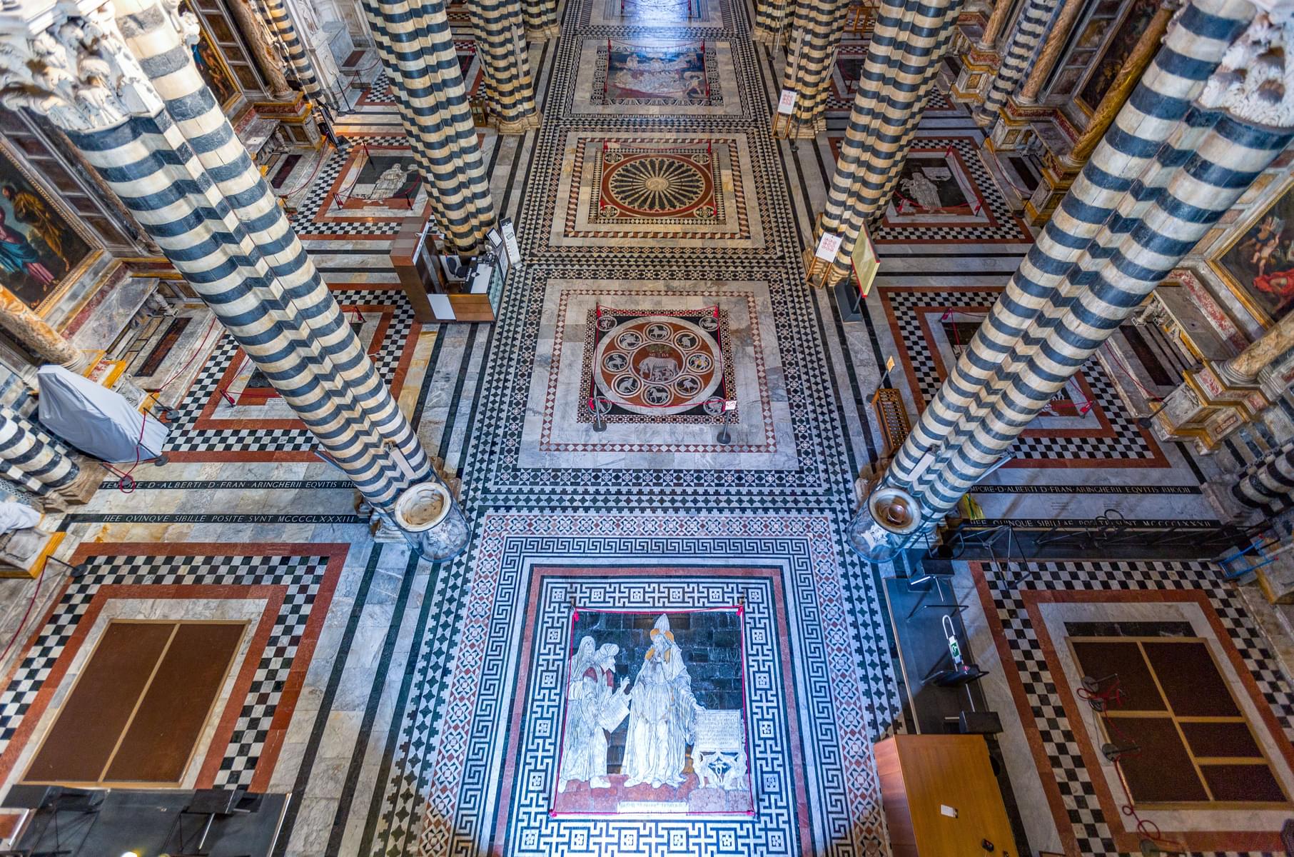 Floor Plan of Siena Cathedral 