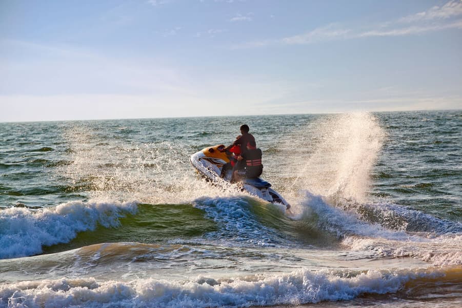 Jet Ski Ride at Juhu Beach Image