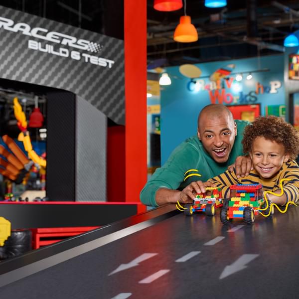 Try racing your LEGO cars at the LEGO Racers: Build and Test site