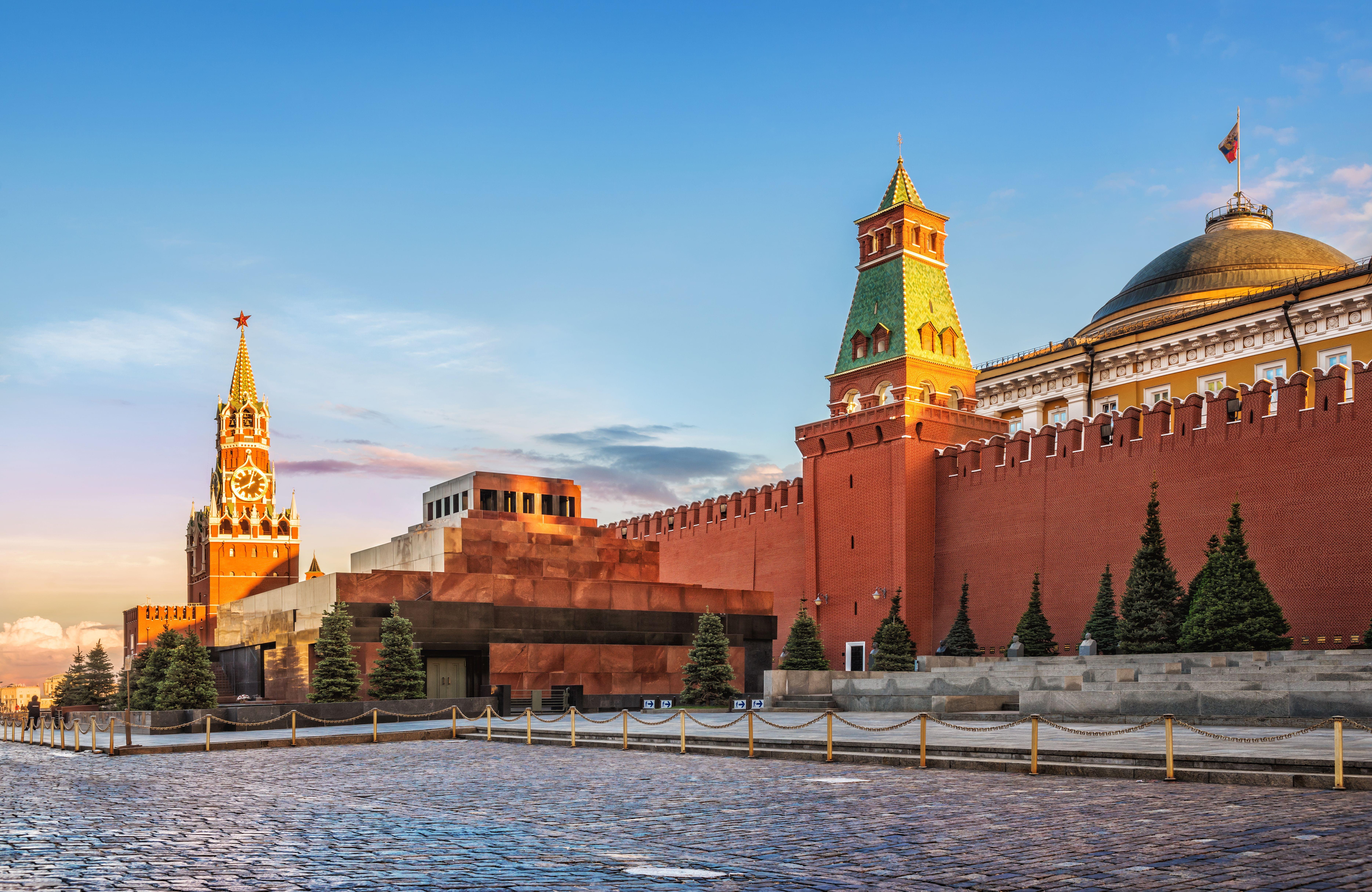 Lenin's Mausoleum at Red Square