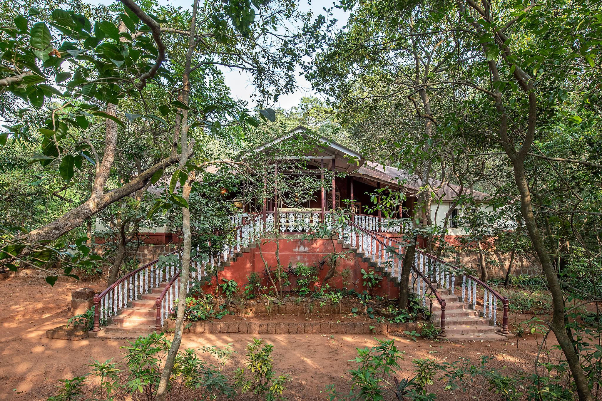 Outside view of homestay