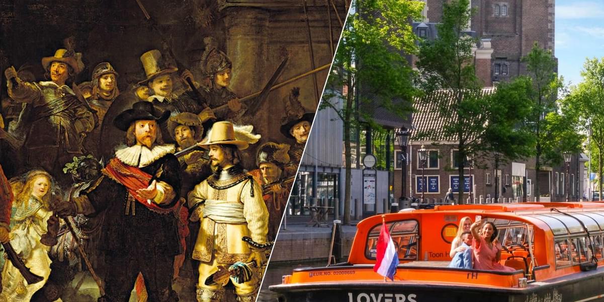 Get the 2-in-1 package and enjoy a canal cruise tour along with Rijksmuseum visit