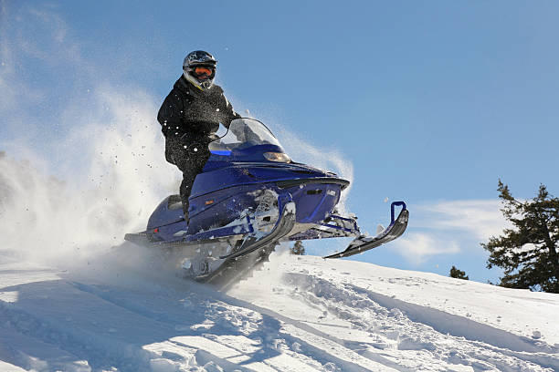 Snowmobiling