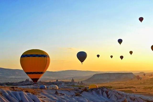 Tentative Itinerary of Sunrise Hot Air Balloon in Cappadocia
