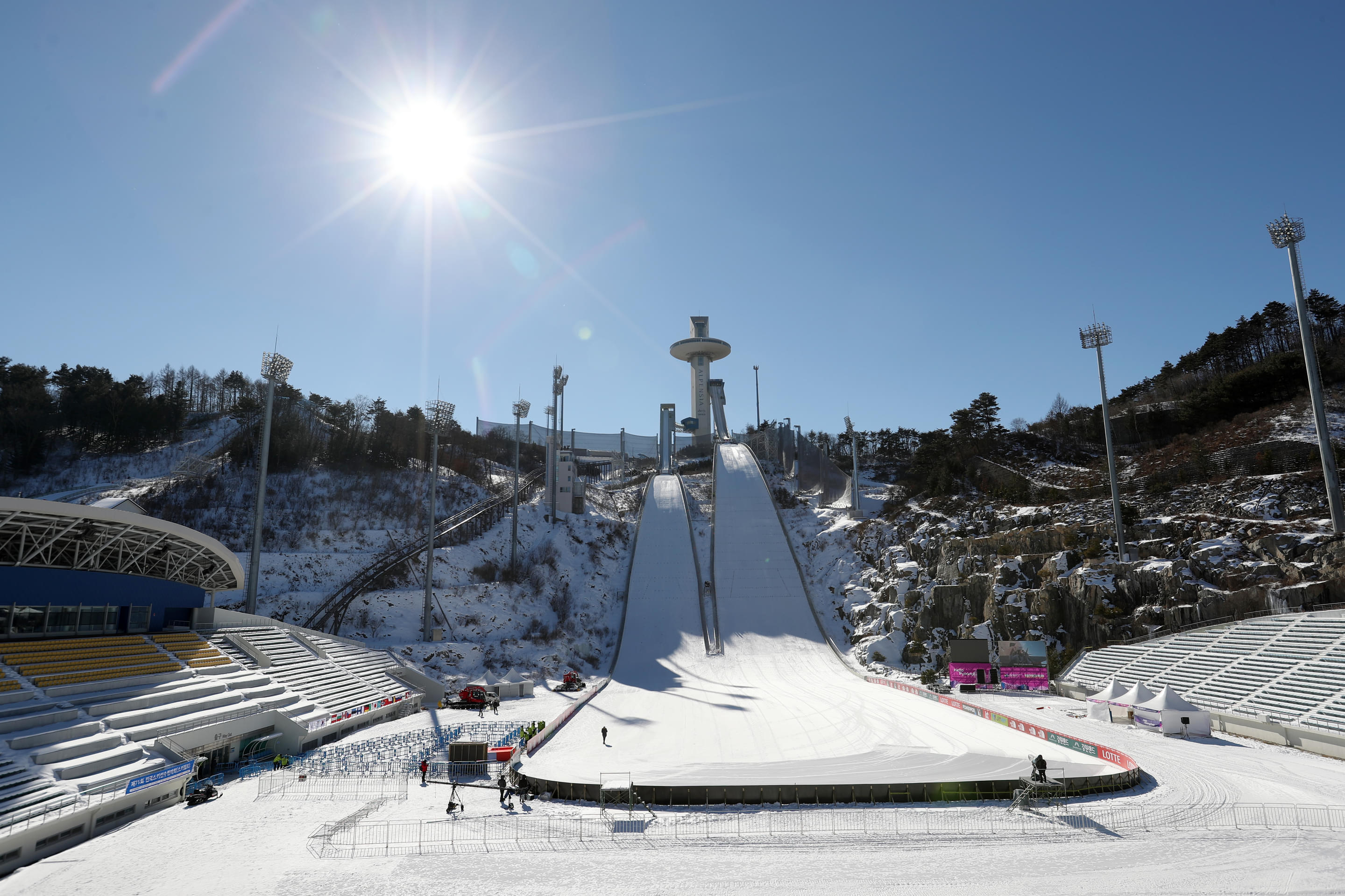 Alpensia Ski Jumping Stadium Overview