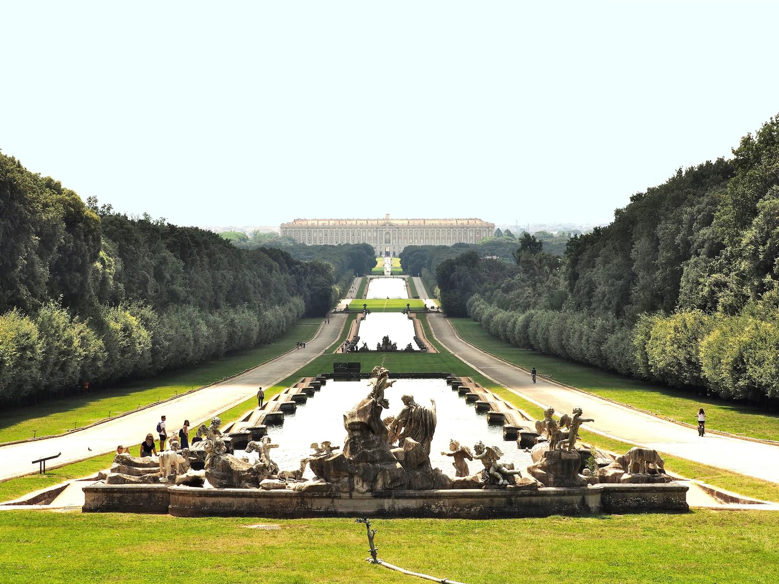 History of Caserta Palace Gardens 