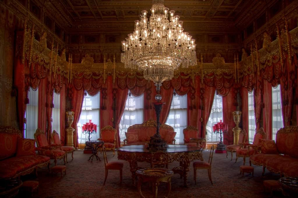Red Room of Dolmabahce Palace