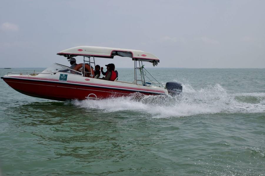 Speed Boat Ride in Andaman Image