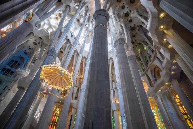 Sagrada Famila from Inside