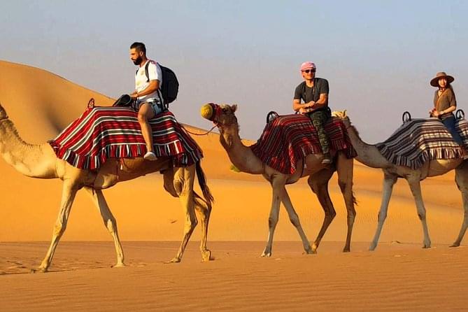 Enjoy an unforgettable camel ride adventure with friends and family