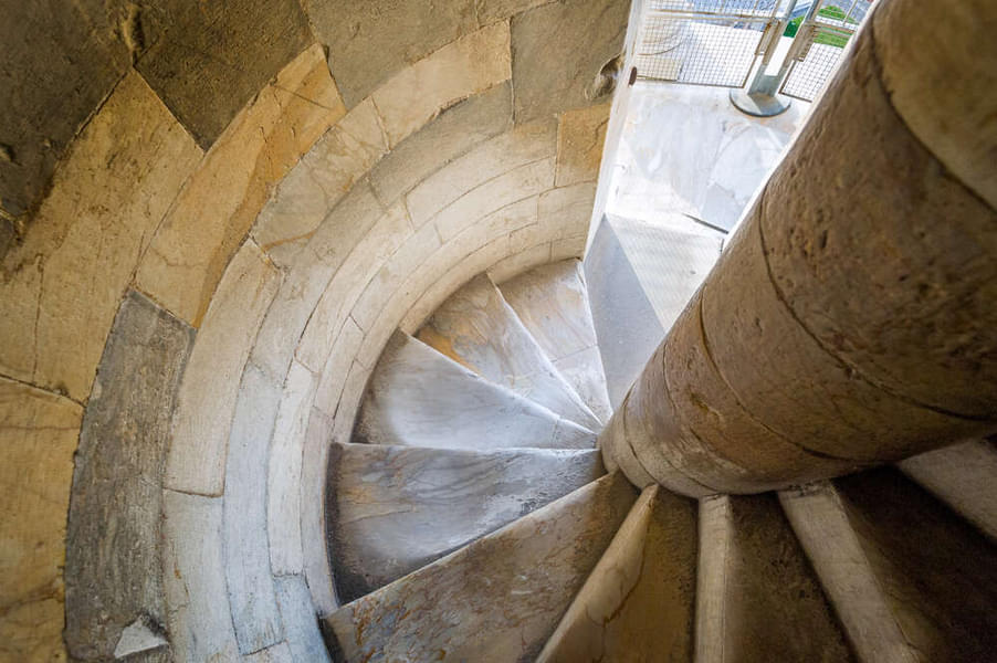 Narrow Spiral Stairs
