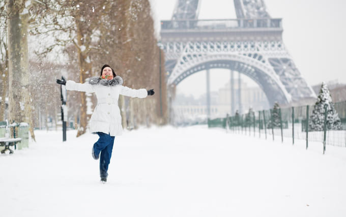 Paris & Amsterdam Winter Delight | Snowflakes & Canals