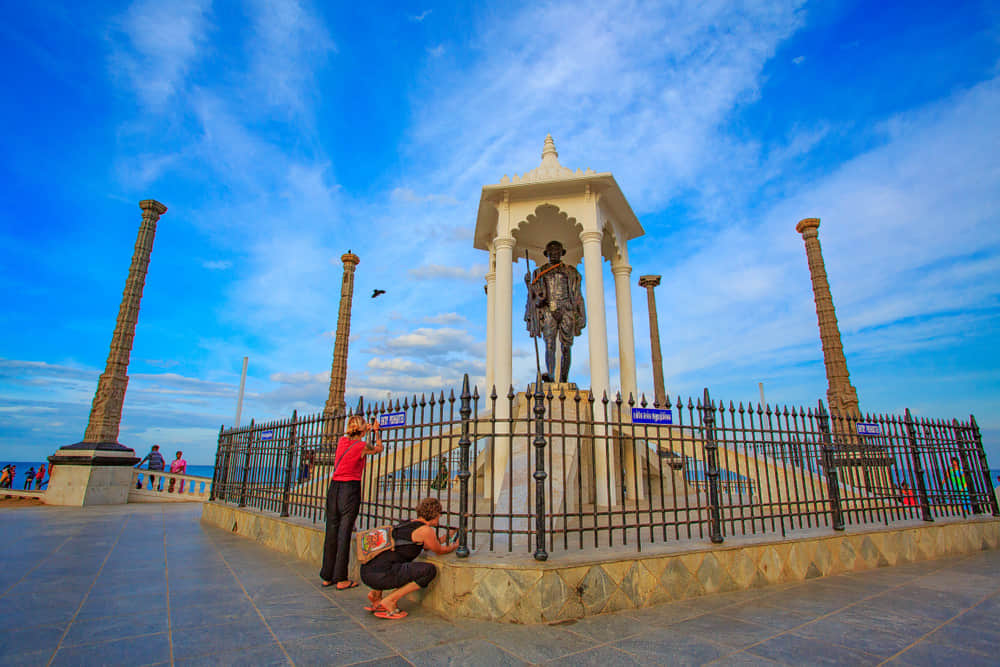 Mahatma Gandhi Statue, <em>Pondicherry</em>