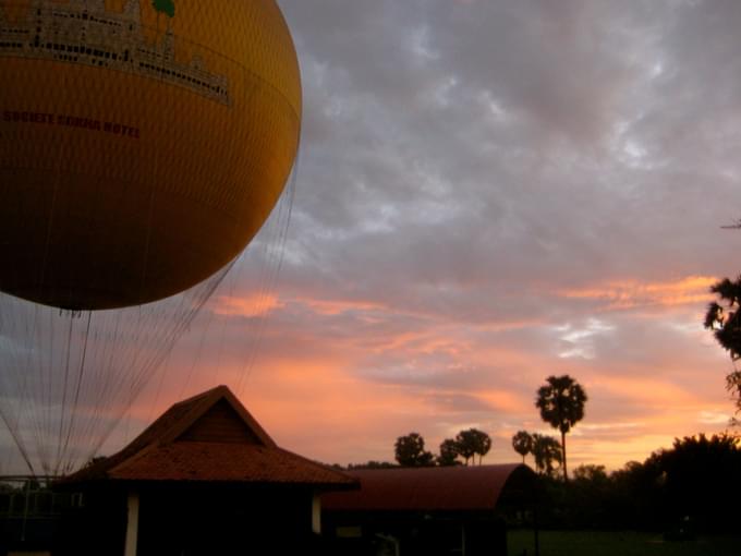 Angkor Wat Hot Air Balloon