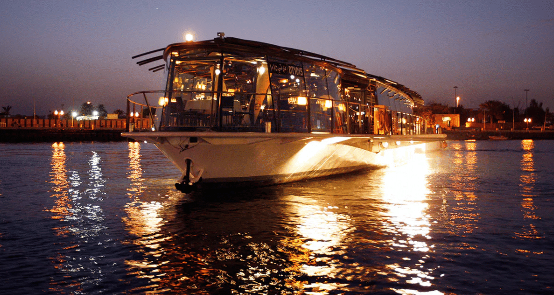 Watch attractions like Old Souk and Old Boat Port of Bur Dubai.