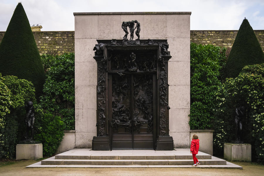 Behold the stunning Gates to Hell bronze sculpture