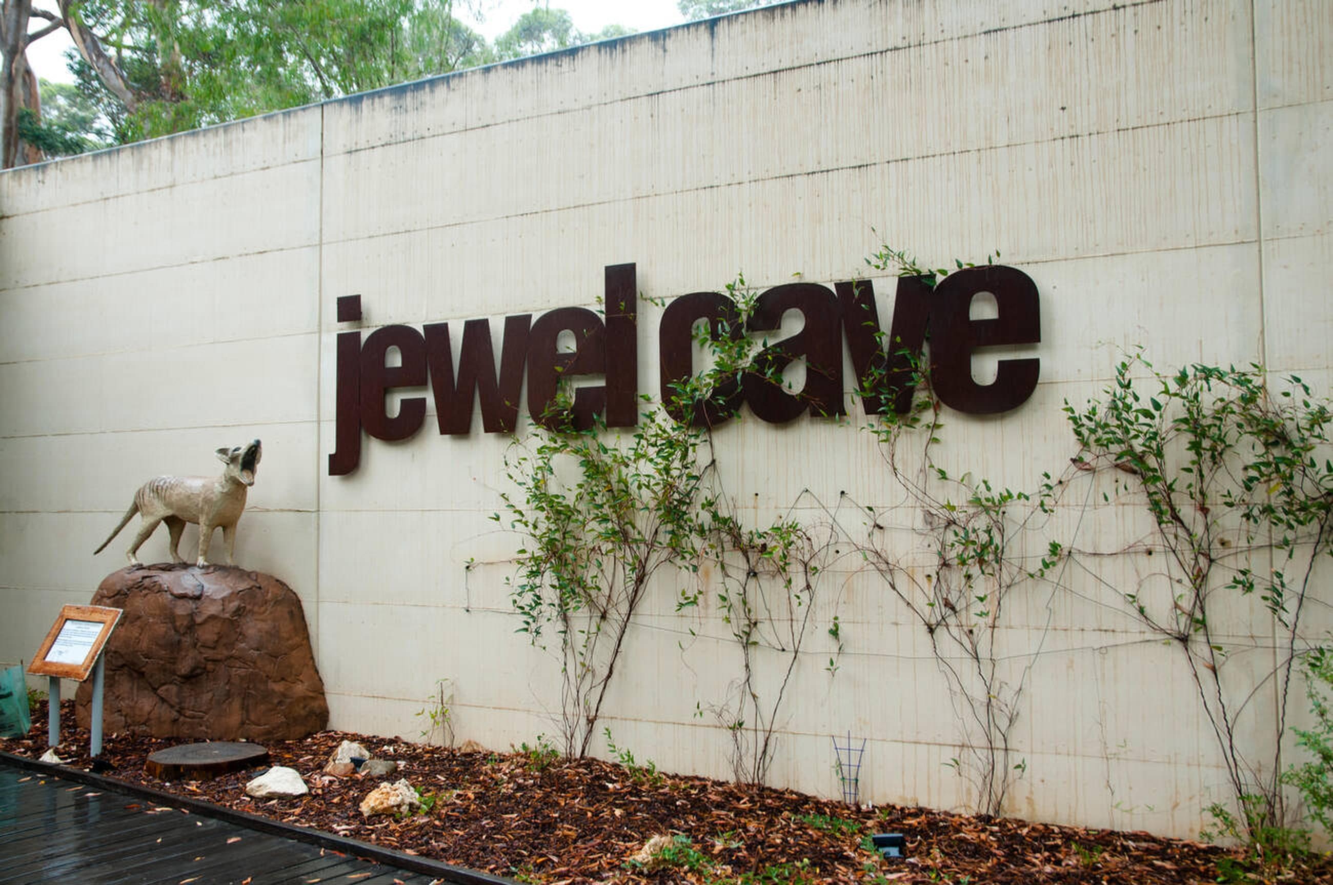 The entrance to Jewel Cave