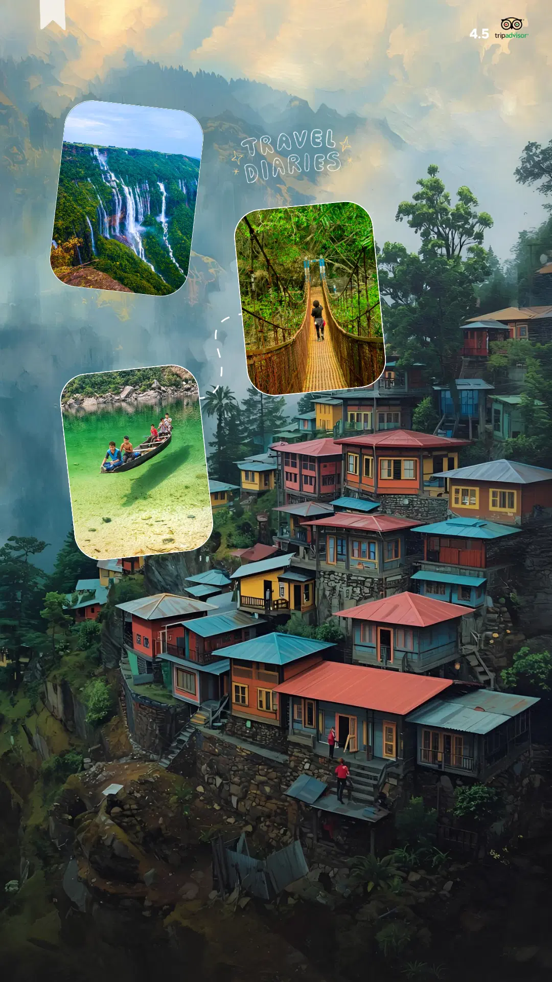 <em>Meghalaya</em> Tour Packages From Hyderabad 
