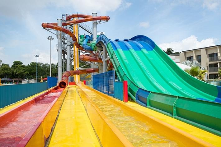 Free Fall: Asia's Longest Water Slides