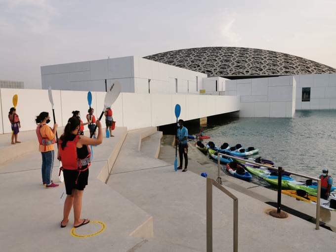 Louvre Abu Dhabi Kayaking