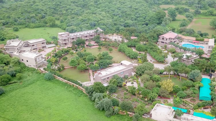 Aerial View of the Resort