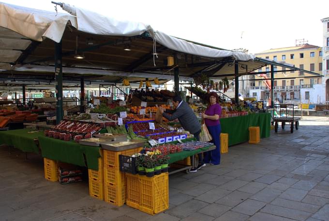 Rialto Markets at venice