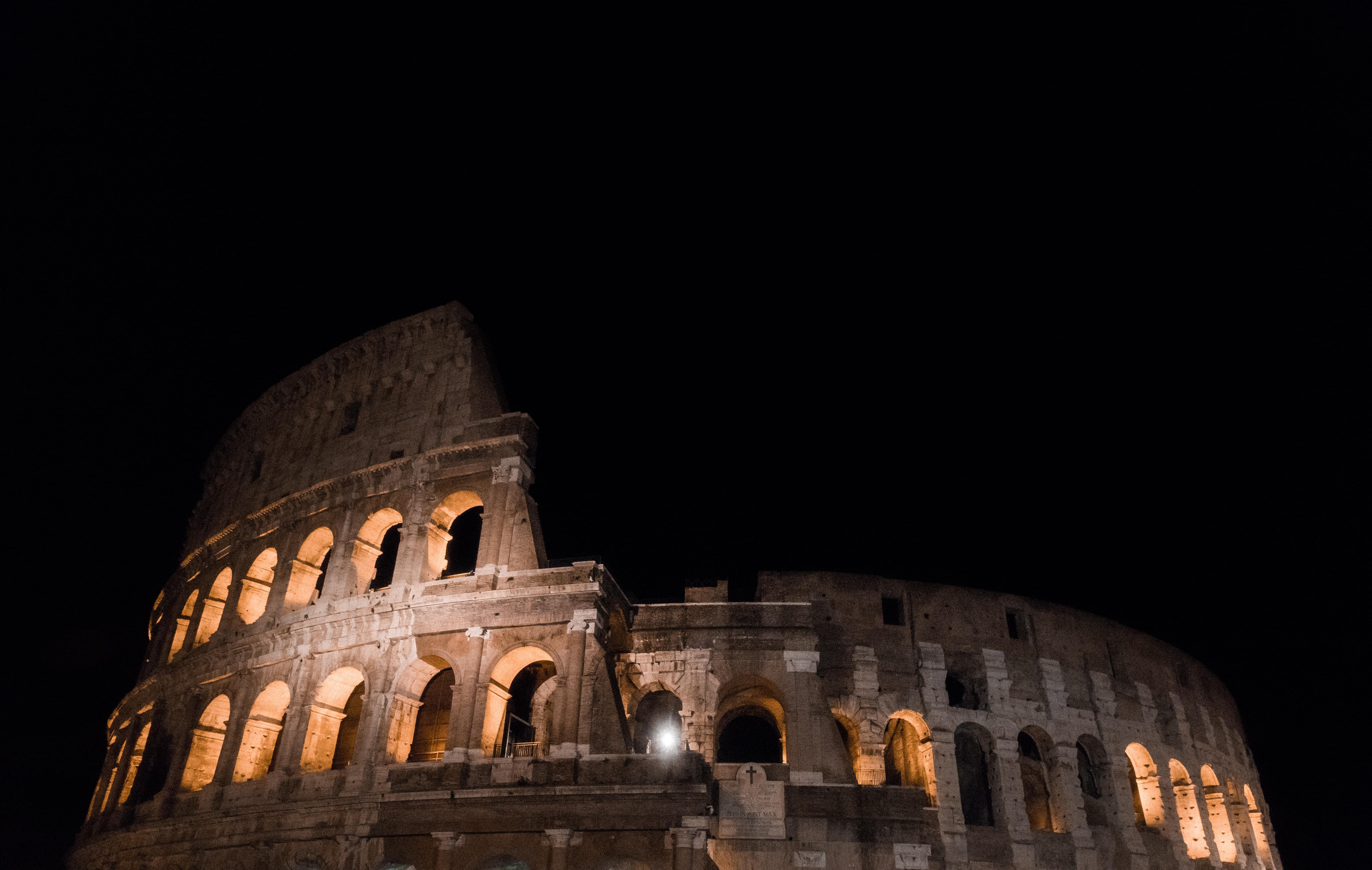 Colosseum At Night