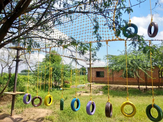 Fun adventurous games course