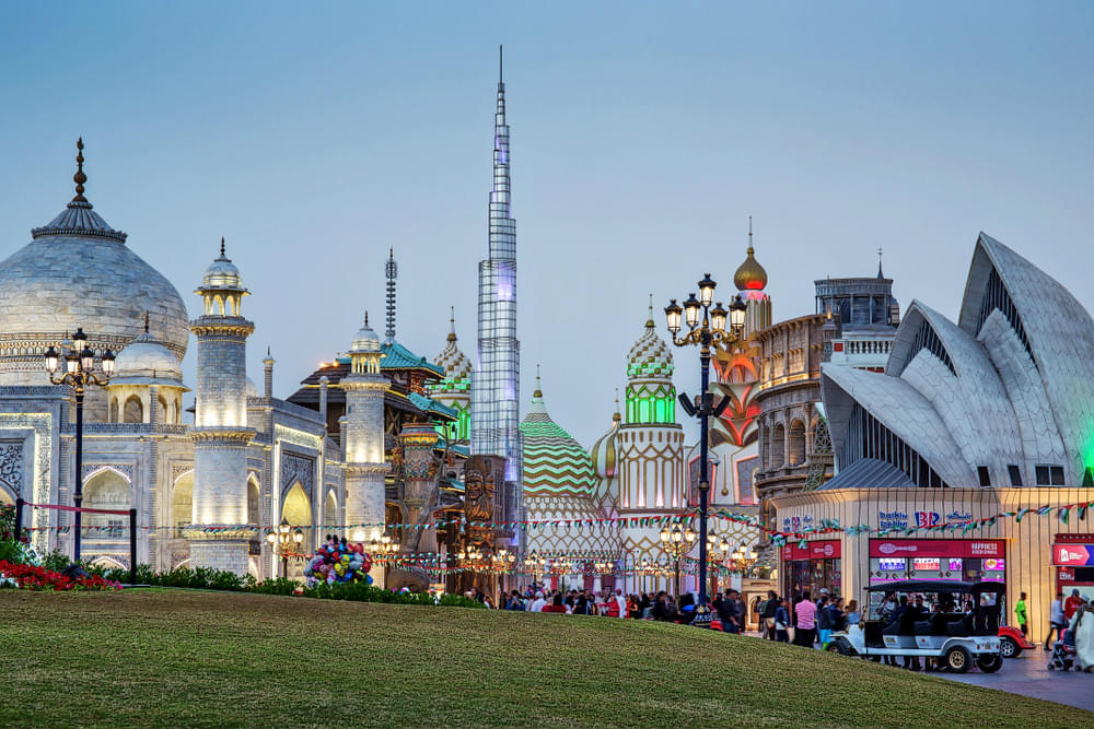 A unique cross culture between a fun fair and a theme park