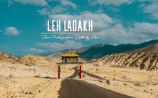 Admire the scenic views during the memorable Leh Ladakh tour from Delhi