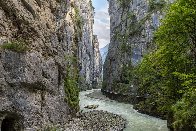 Explore the Aare Gorge