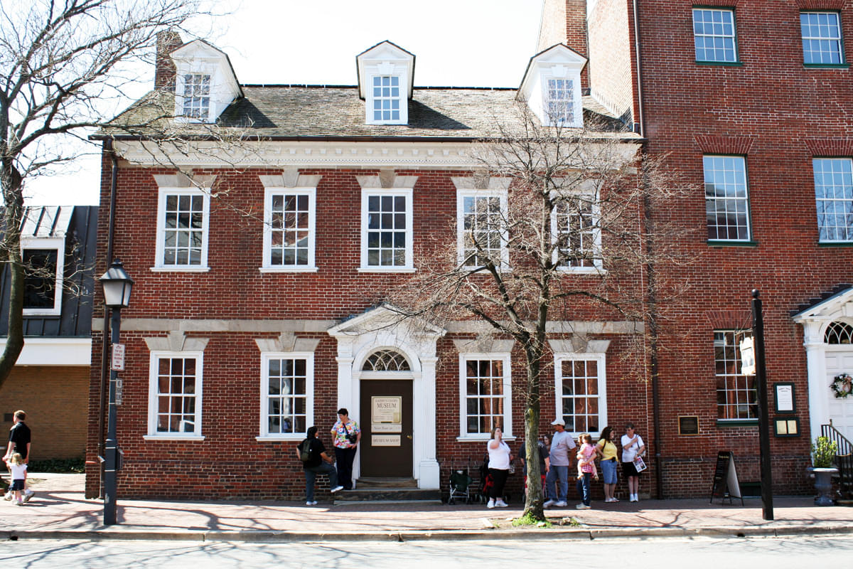 Take a look at the exhibits at the Gadsby’s Tavern Museum