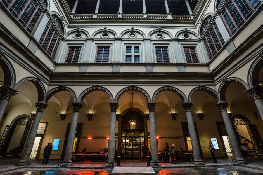 Stroll through the halls of the Strozzi Palace