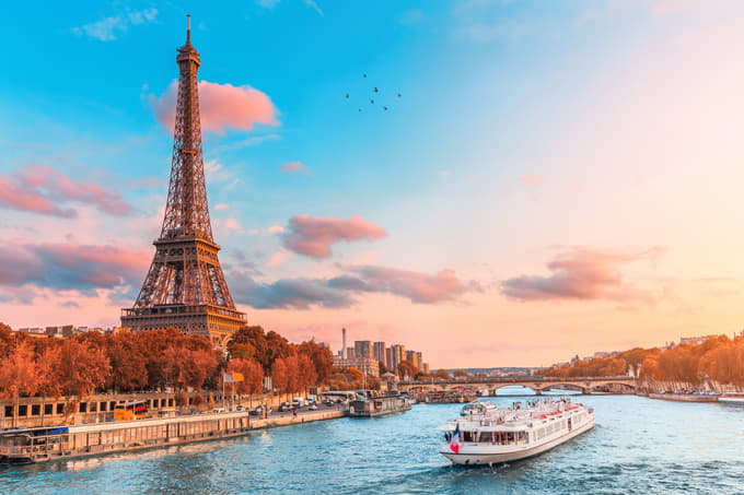 Wonderful Seine River Cruise, Paris