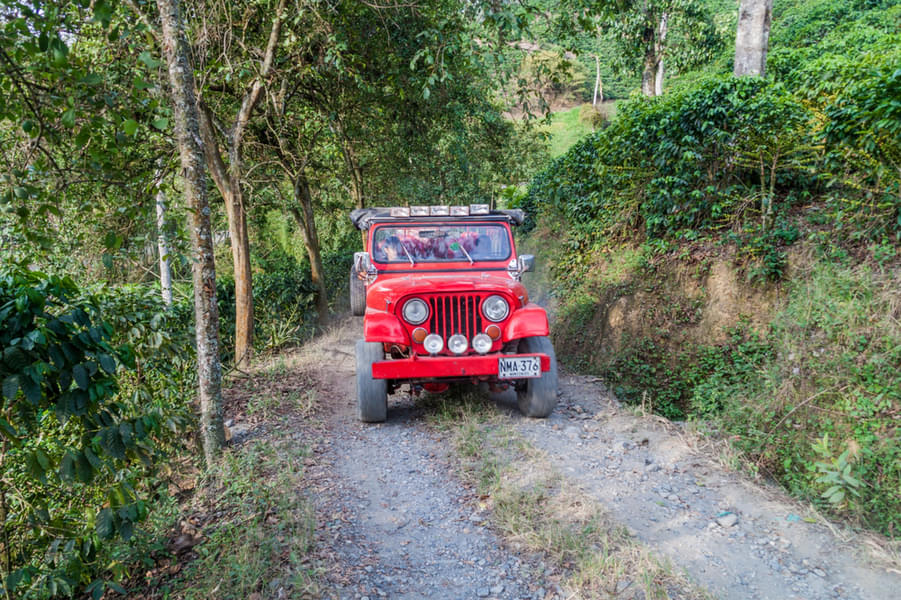 Off Road Jeep Drive To Nishani Hills Image