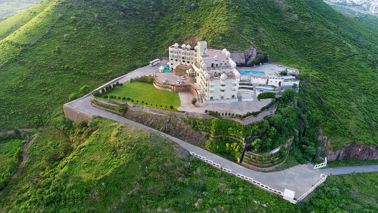 Aerial View of the Resort