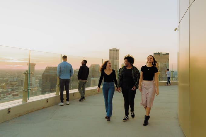 Ascend the Vue Orleans Observation Deck and witness New Orleans unfold beneath you in breathtaking 360° detail