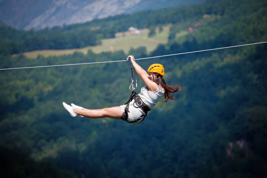 Zip Flying in Pokhara Image